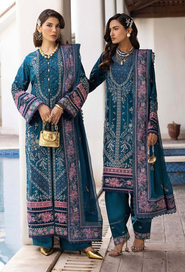 Adans Libas | Summers Dream 25 | 3506 - Designer Dress with Intricate embroidery and embellishments. Shop elegent wedding dress at Maria Faisal.