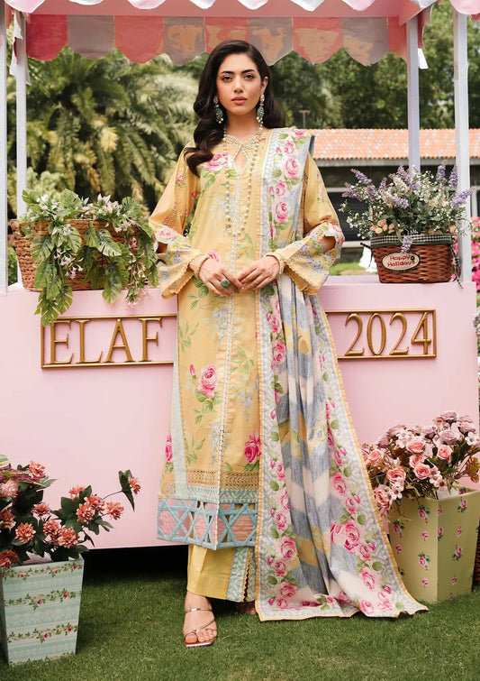 Elaf Premium | Printed Collection 24 | EEP-03A - Citrus Squad - Waniyas
