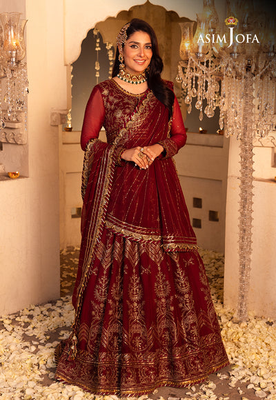 Asim Jofa | Shehnai Festive Collection | AJSH-16 - Pakistani Dress - Maria Faisal