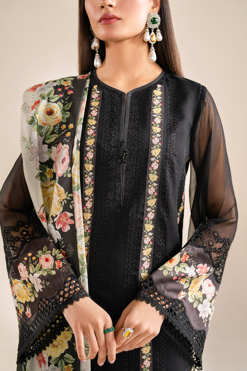 Baroque | Velvet Formals | CHIFFON UF-615 - Ladies Clothes