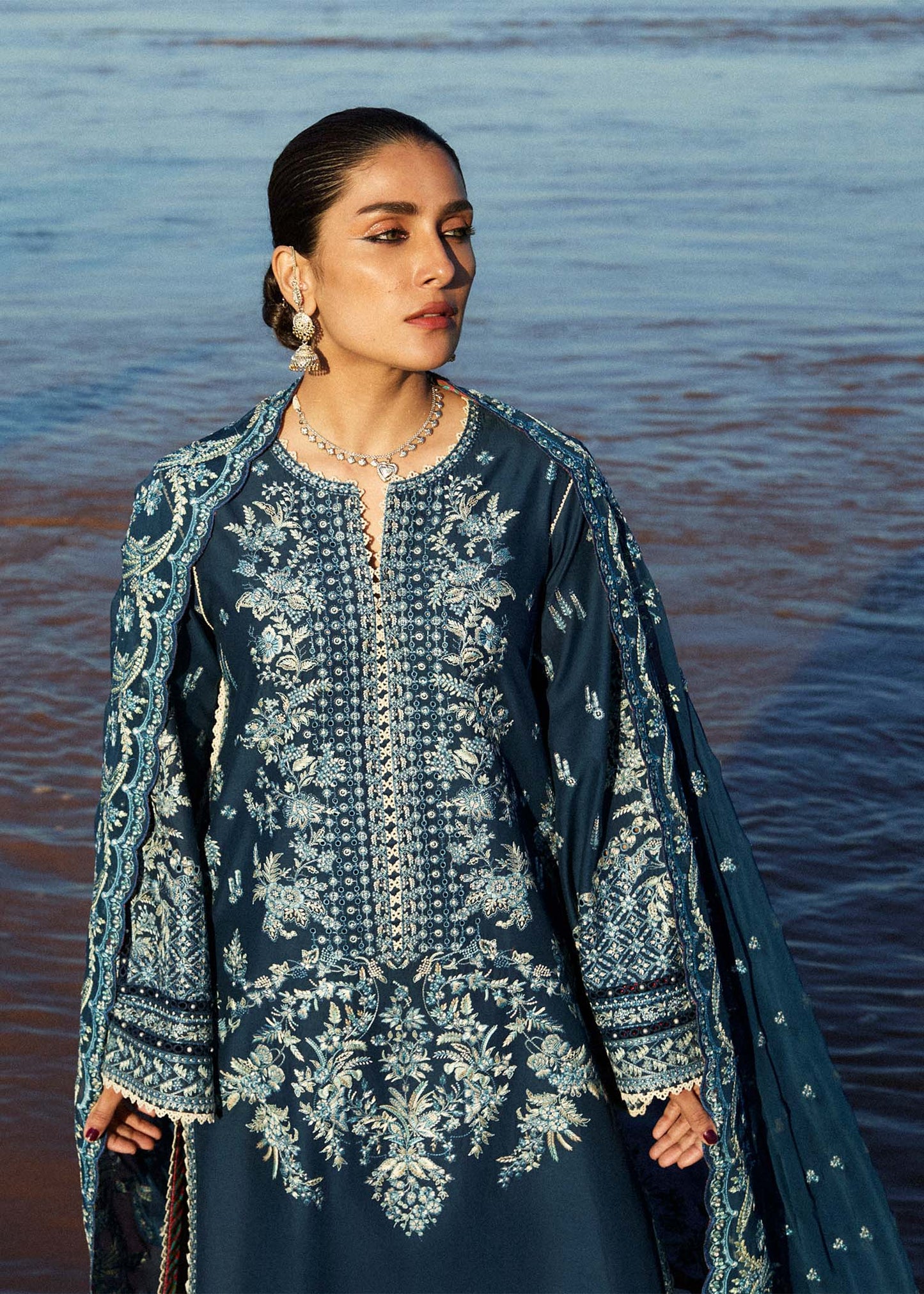 Hussain Rehar | Surkh Eid Pret’25 | Meherbano by Maria Faisal - Registered Vendor of : Hussain Rehar - type : Ladies Clothes - 100% original wedding dresses