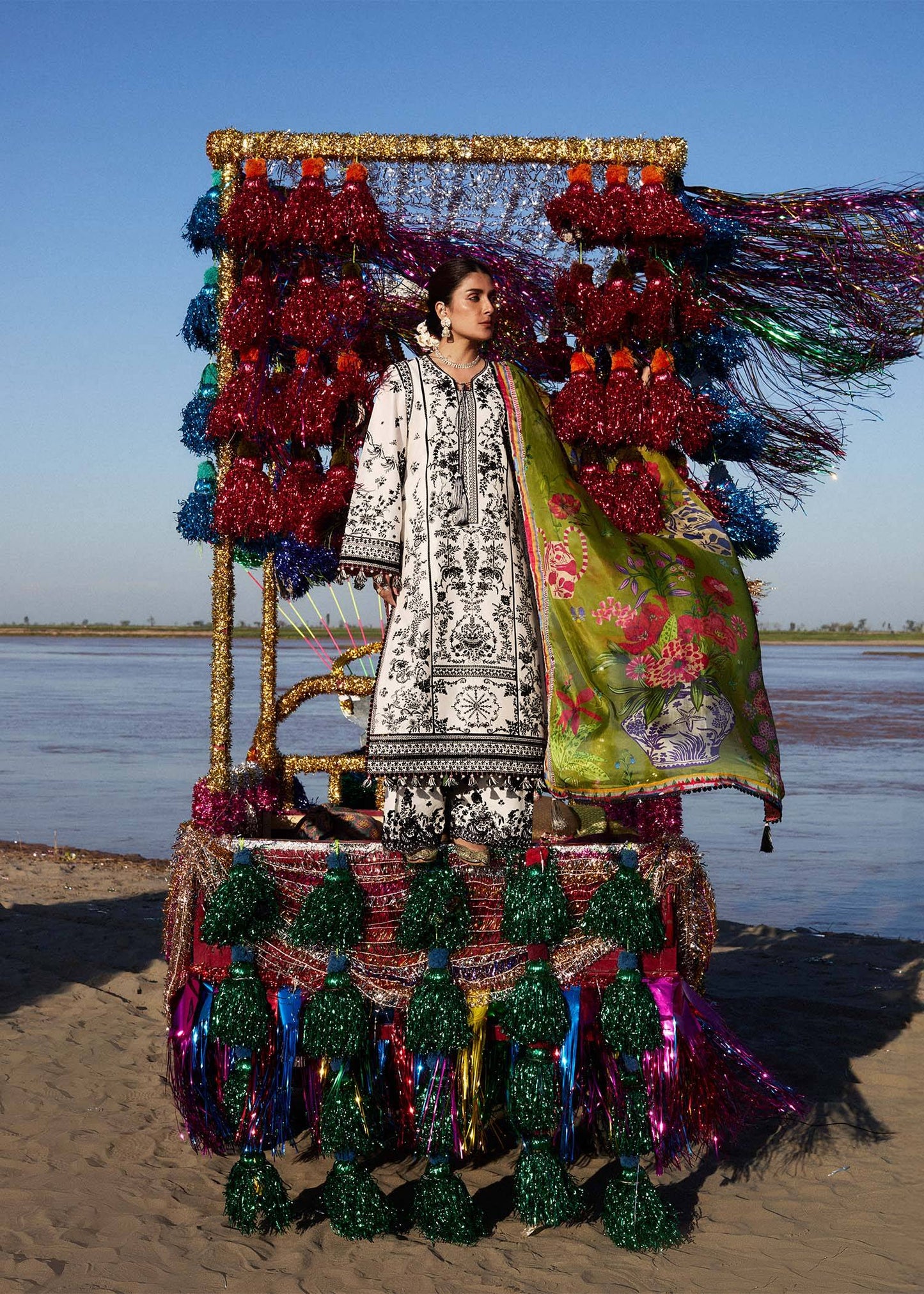 Hussain Rehar | Surkh Eid Pret’25 | Suroor by Maria Faisal - Registered Vendor of : Hussain Rehar - type : Ladies Clothes - 100% original wedding dresses