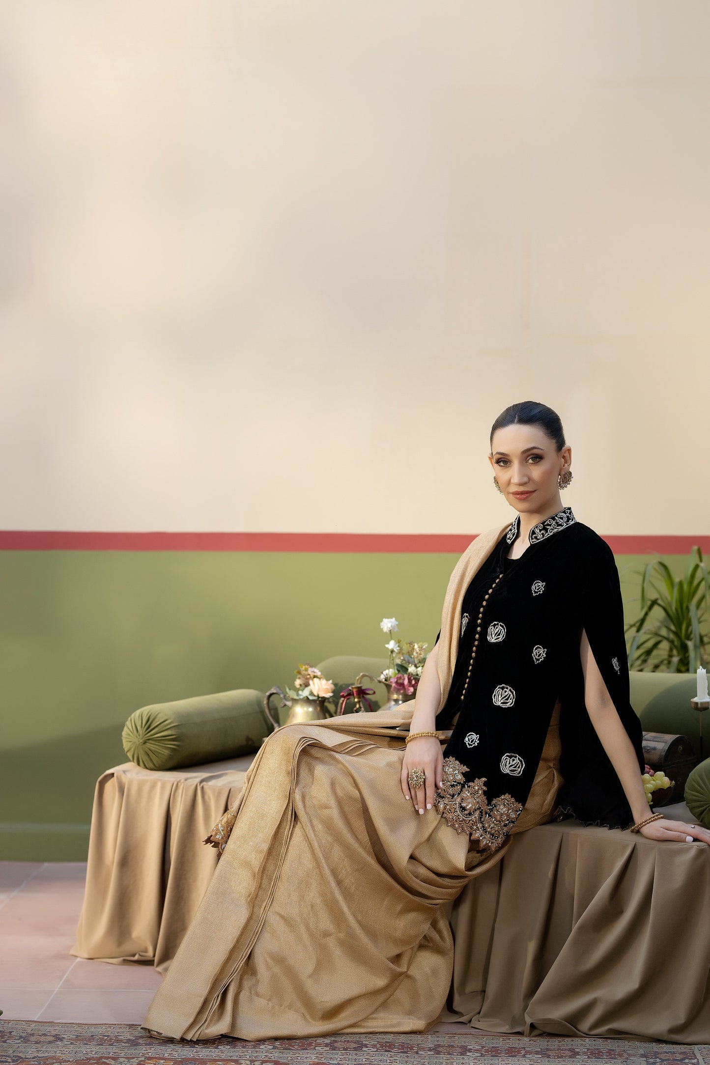 Purple Haze | Suraya Edit | ZEEBA - Luxury Dress - available at Maria Faisal in UK and USA.