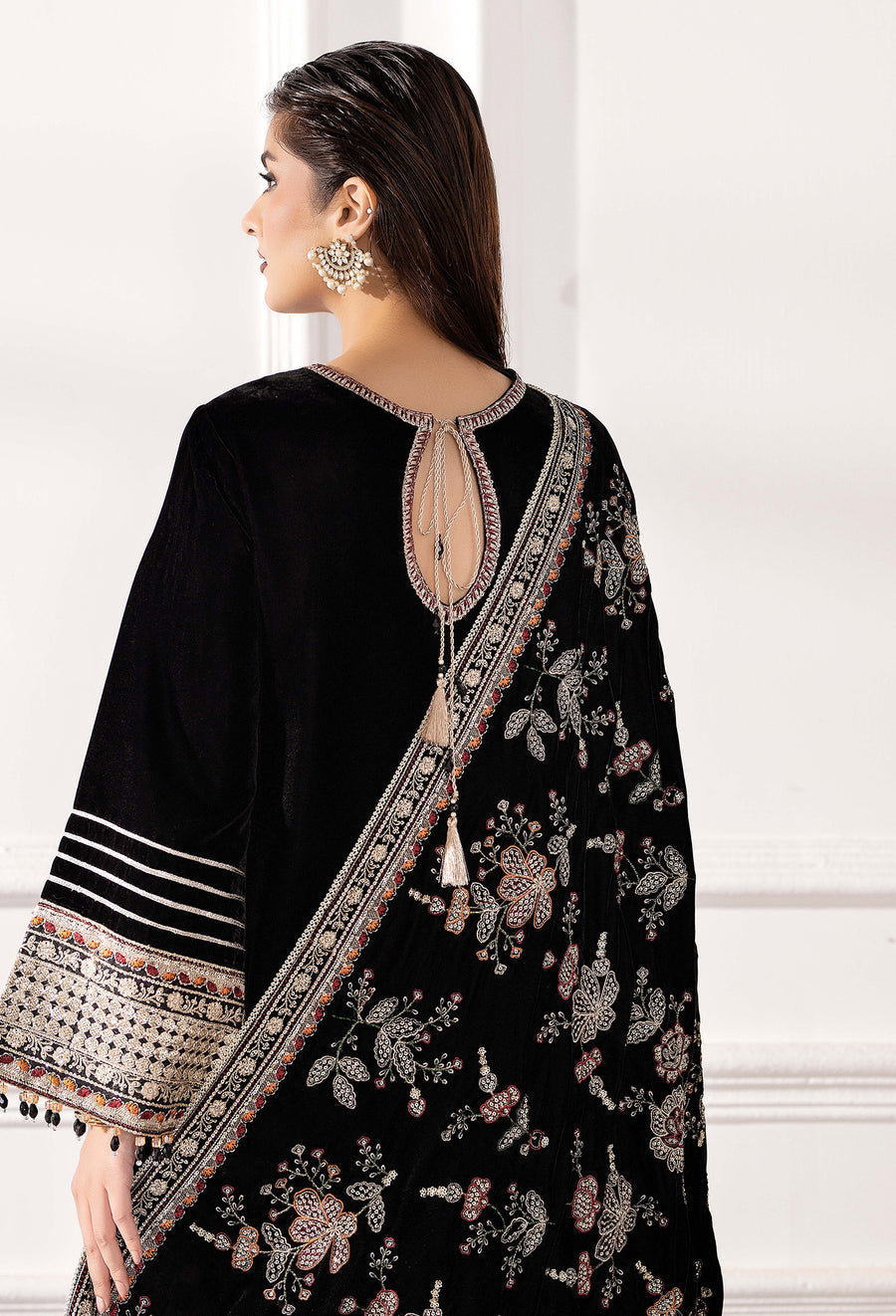 Adans Libas | Velvet 25 | VELVET 7785 - Formal Dress - available at Maria Faisal in UK and USA.