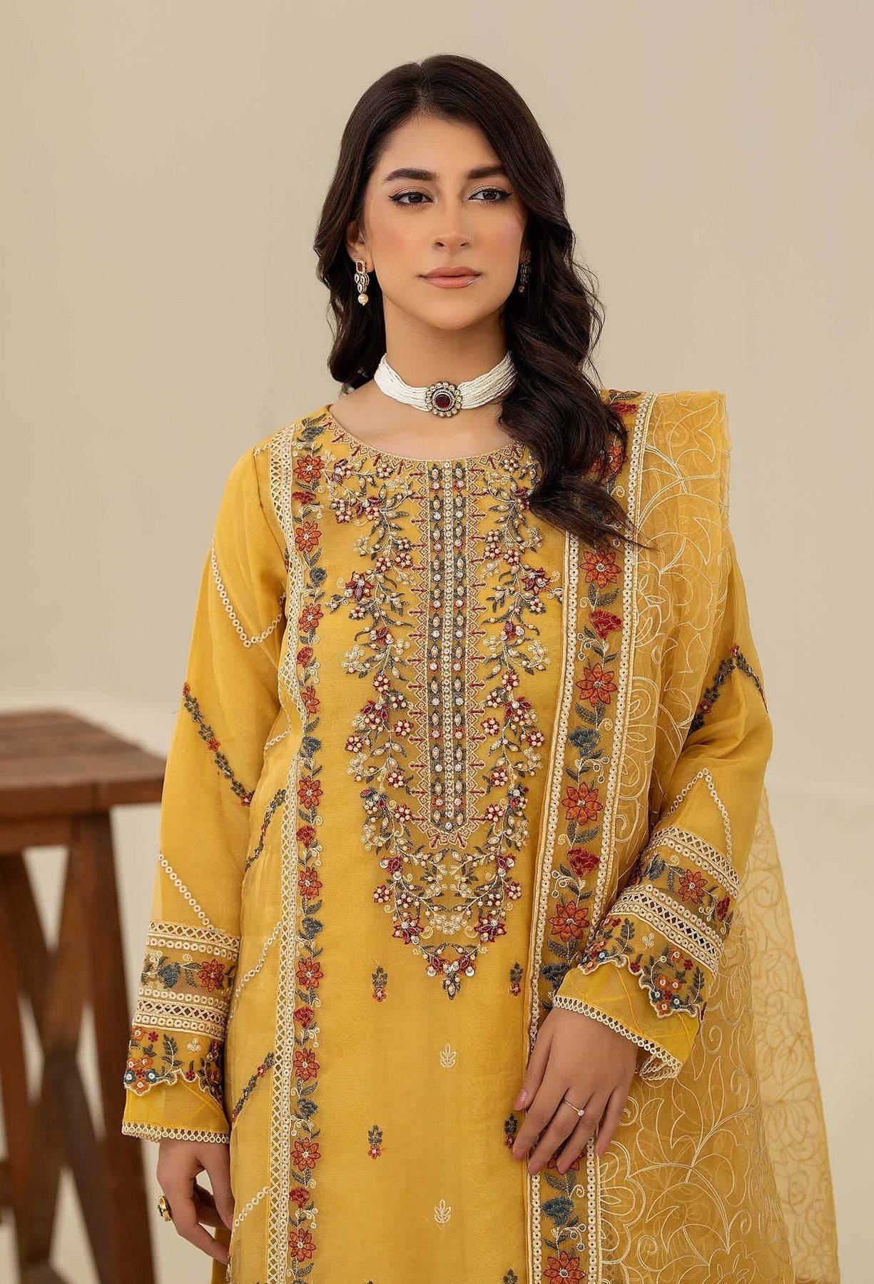 Adans Libas | Tissue De Luxe | DELUXE 444413 by Maria Faisal - Registered Vendor of : Adans Libas - type : Ladies Clothes - 100% original wedding dresses