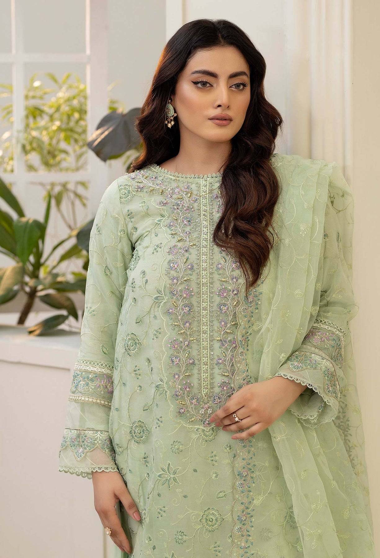 Adans Libas | Tissue De Luxe | DELUXE 444418 by Maria Faisal - Registered Vendor of : Adans Libas - type : Ladies Clothes - 100% original wedding dresses