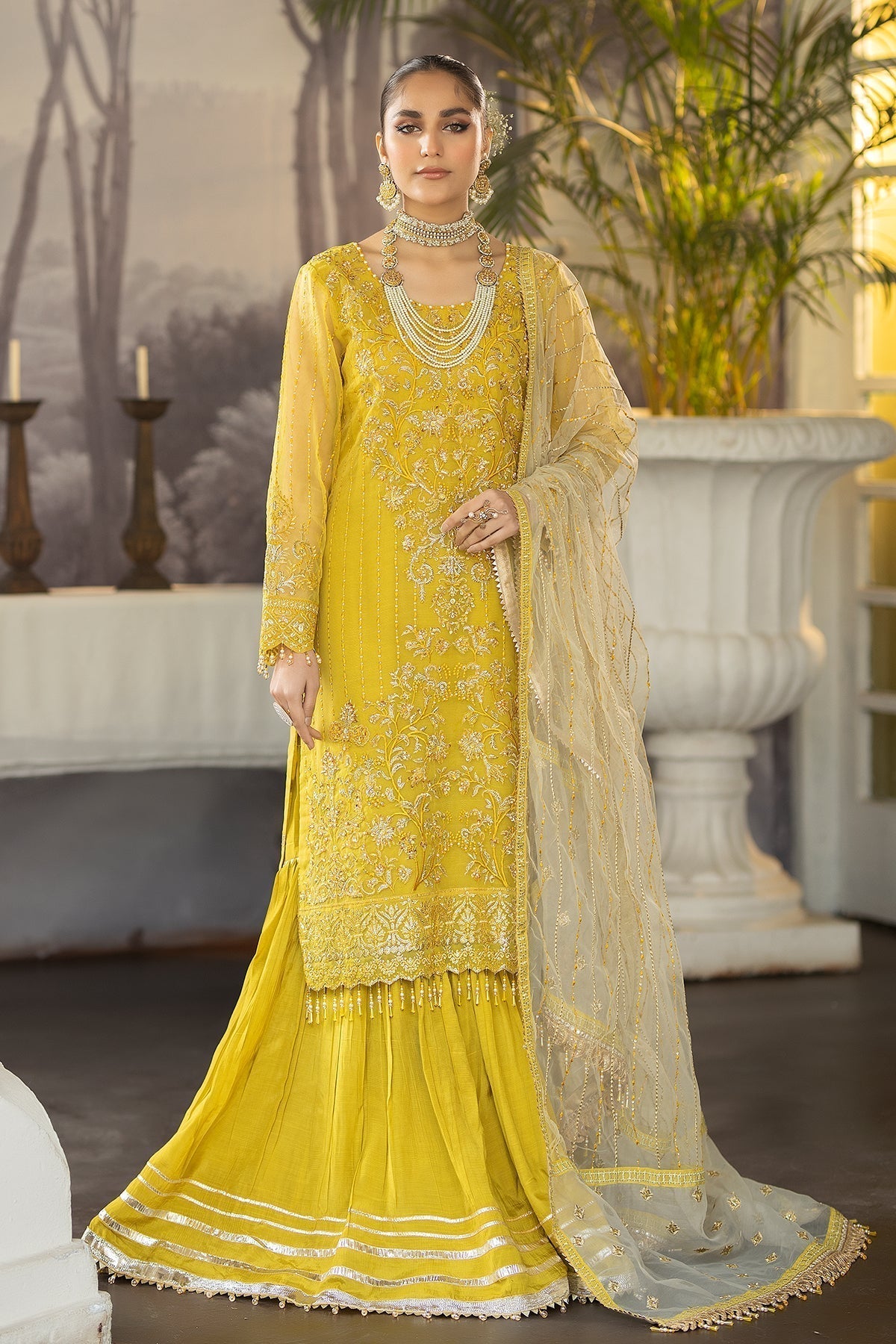 Raeesa Premium | Dehleez Formals | DL-1026 Mehfil-E-Aab - Ladies Clothes - Maria Faisal
