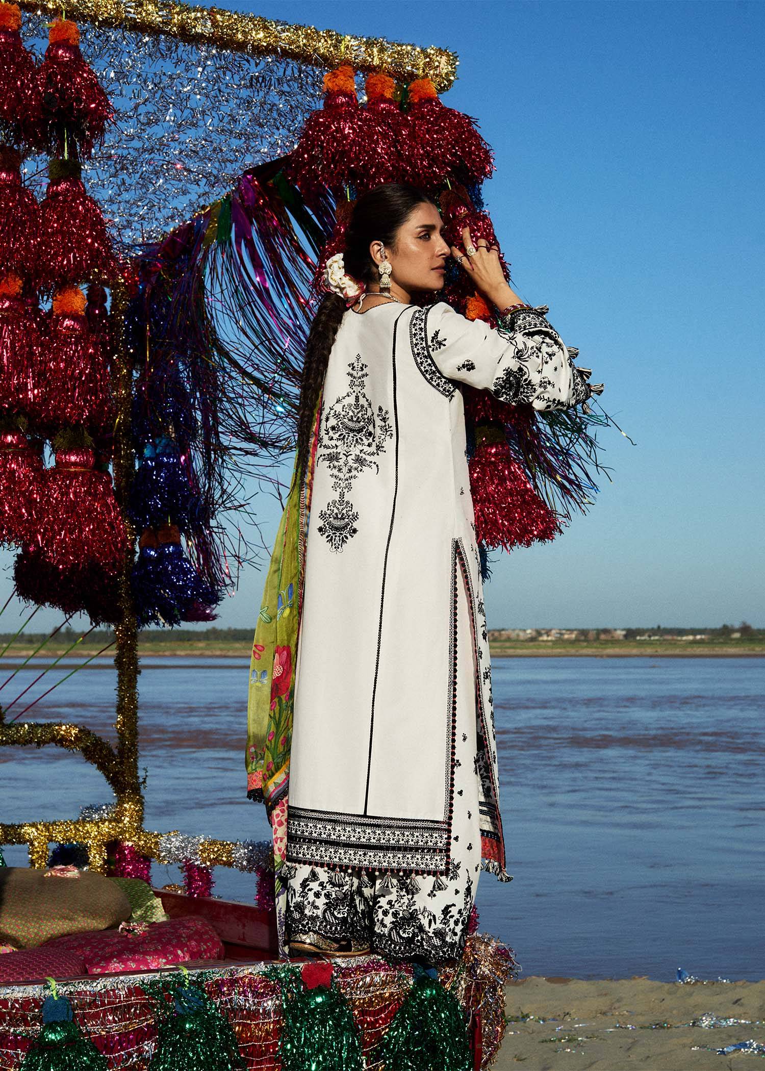 Hussain Rehar | Surkh Eid Pret’25 | Suroor by Maria Faisal - Registered Vendor of : Hussain Rehar - type : Ladies Clothes - 100% original wedding dresses