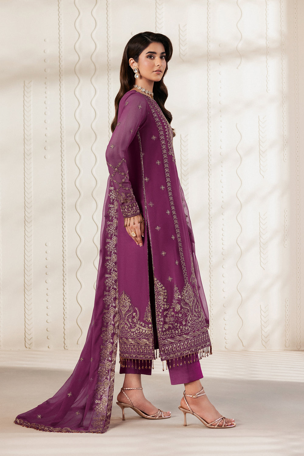 Zarif | Bayaan Formals | SWABI - Formal Dress - available at Maria Faisal in UK and USA.