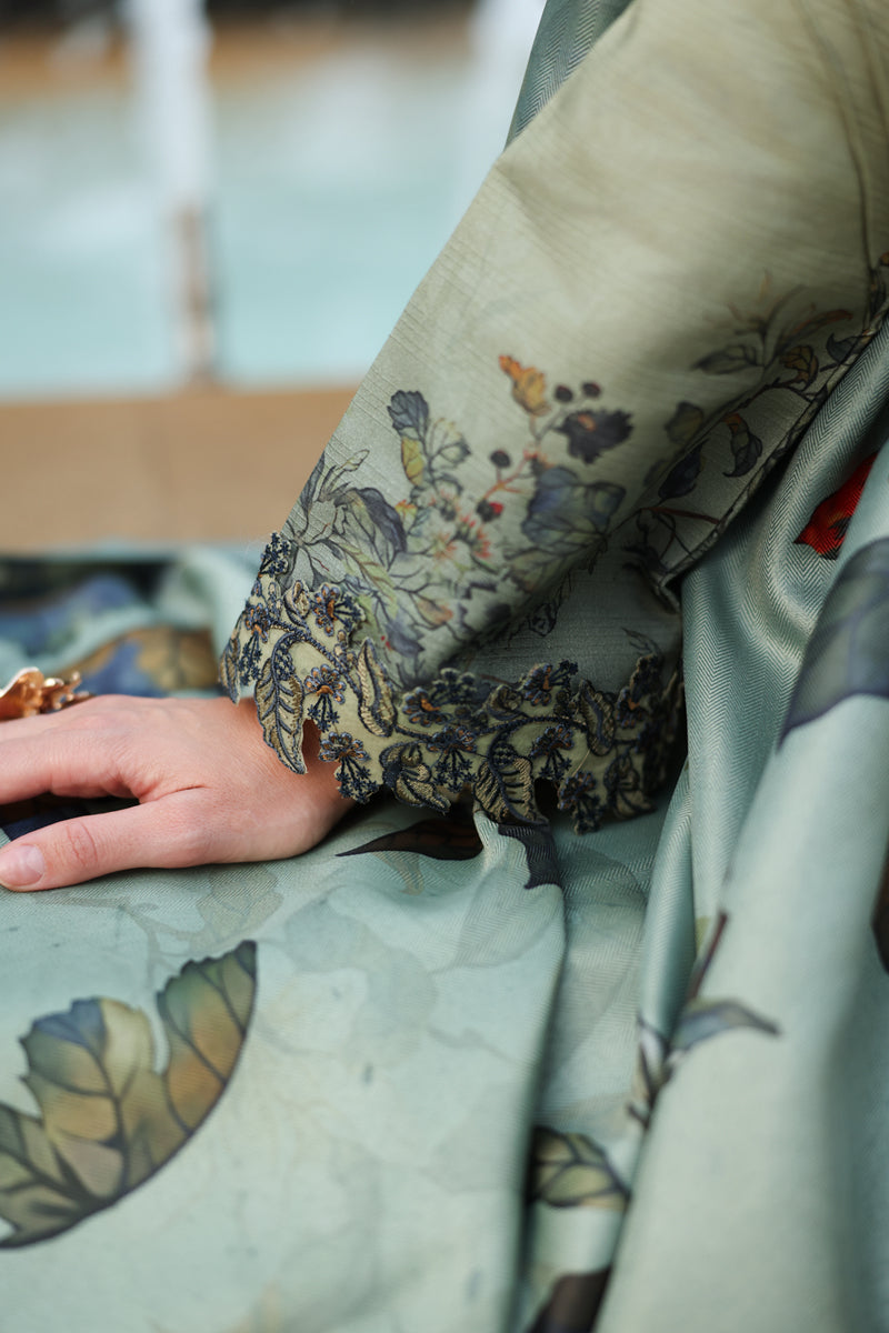 Rangrasiya | Lifestyle Winter Edit 25 | Autumn - Casual Dress - available at Maria Faisal in UK and USA.