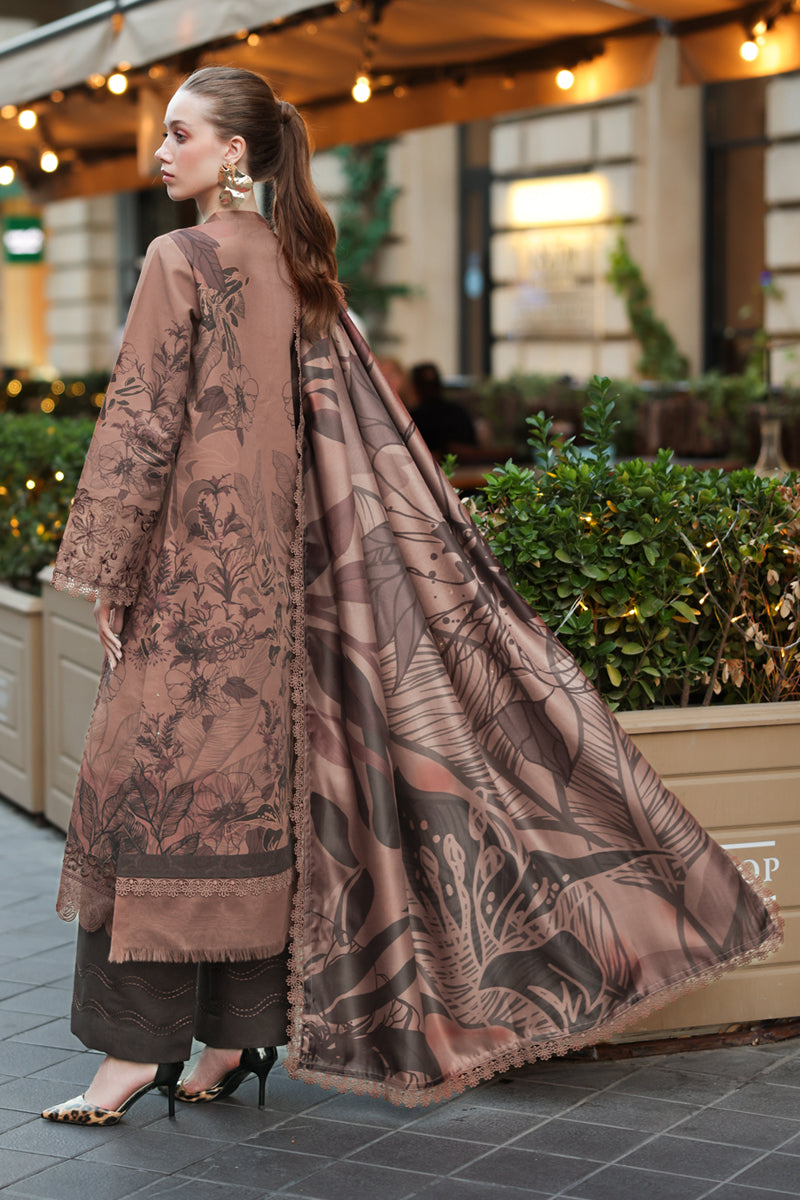 Rangrasiya | Lifestyle Winter Edit 25 | Grace - Casual Dress - available at Maria Faisal in UK and USA.