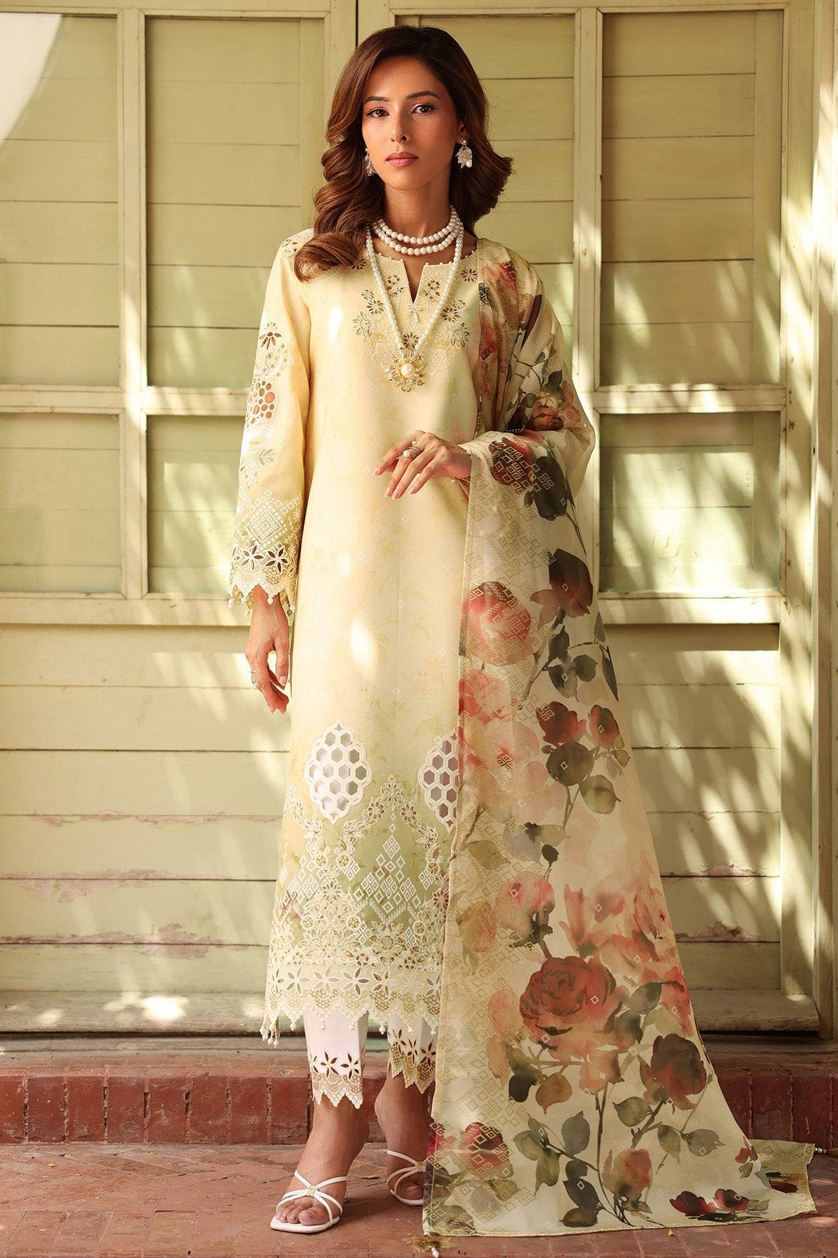 Alizeh | Embroidered Printed Festive Edit 25 | AF-EPL-7038-MIA by Maria Faisal - Registered Vendor of : Alizeh - type : Ladies Clothes - 100% original wedding dresses