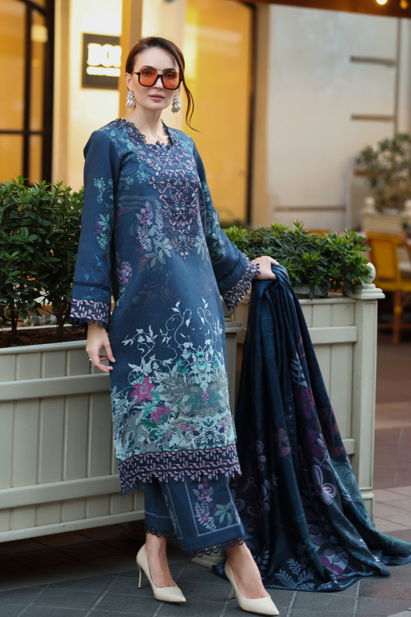 Rangrasiya | Lifestyle Winter Edit 25 | ISLA - Casual Dress - available at Maria Faisal in UK and USA.