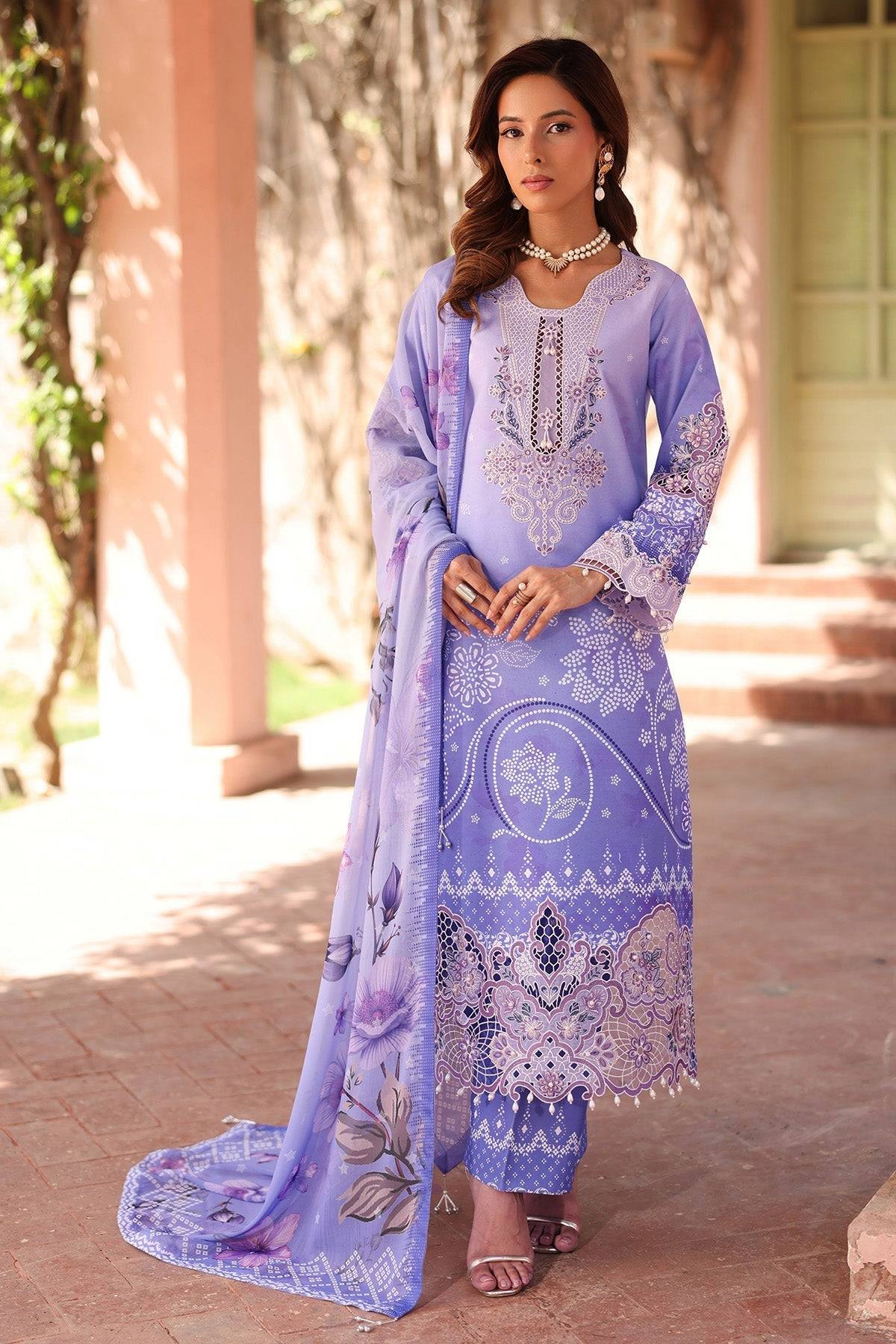 Alizeh | Embroidered Printed Festive Edit 25 | AF-EPL-7032-RHEA by Maria Faisal - Registered Vendor of : Alizeh - type : Ladies Clothes - 100% original wedding dresses
