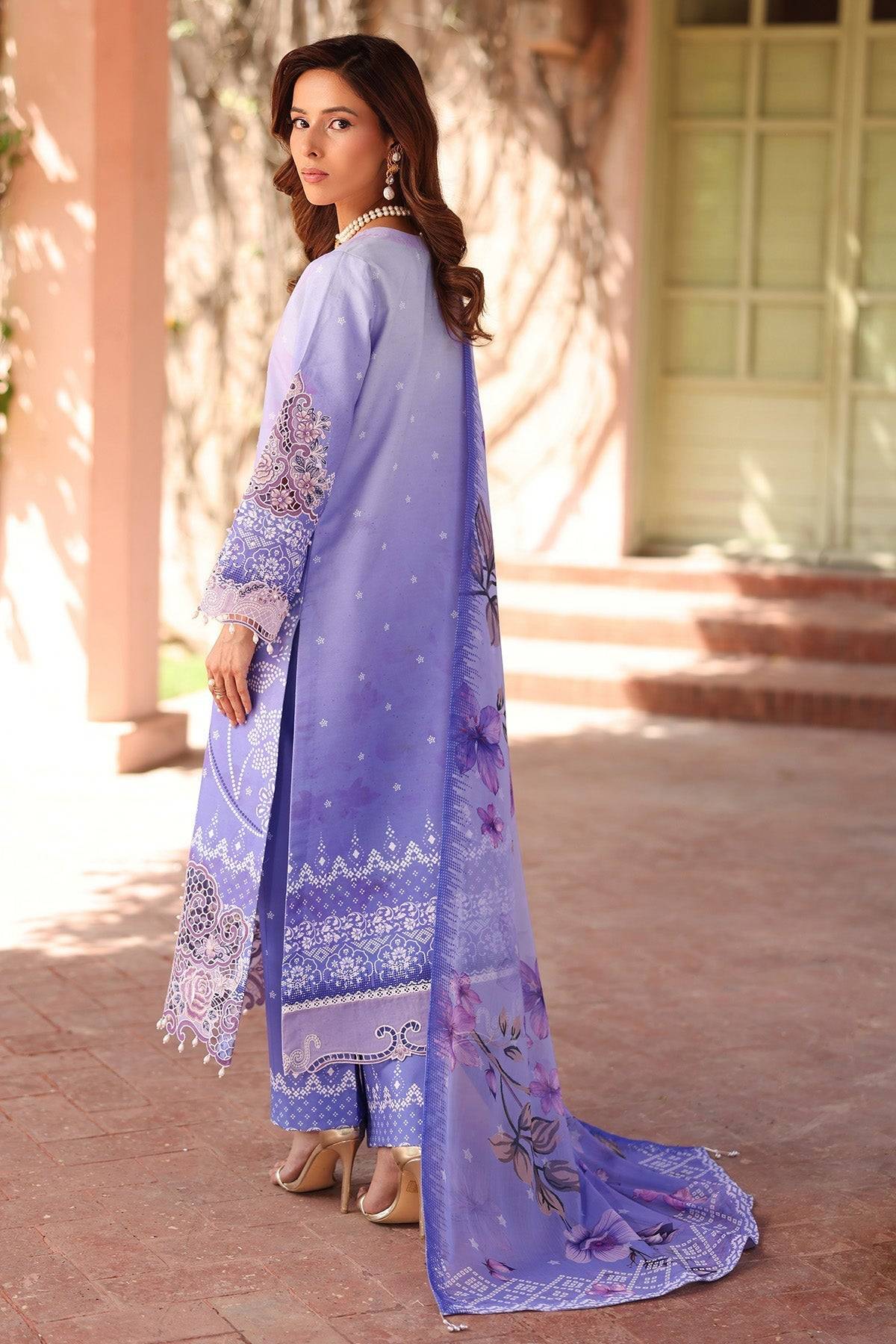 Alizeh | Embroidered Printed Festive Edit 25 | AF-EPL-7032-RHEA by Maria Faisal - Registered Vendor of : Alizeh - type : Ladies Clothes - 100% original wedding dresses