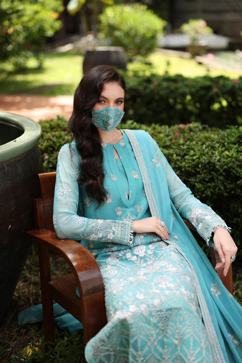 Flossie | Naayab Formals | K-104 - Ladies Clothes - Maria Faisal