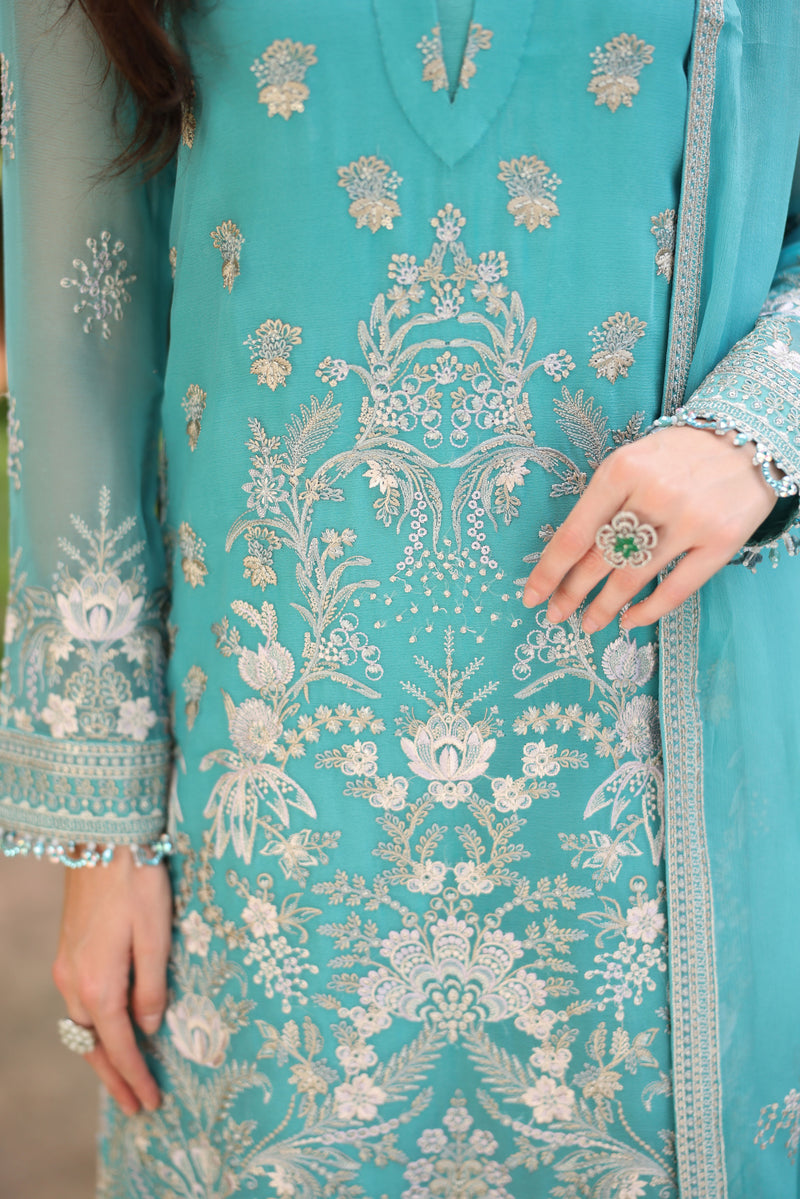 Flossie | Naayab Formals | K-104 - Ladies Clothes - Maria Faisal