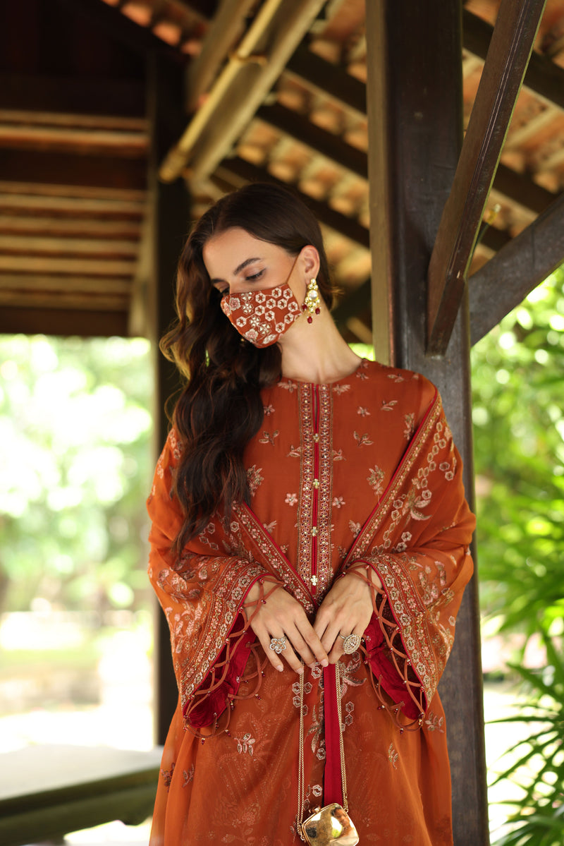 Flossie | Naayab Formals | K-109 - Ladies Clothes - Maria Faisal