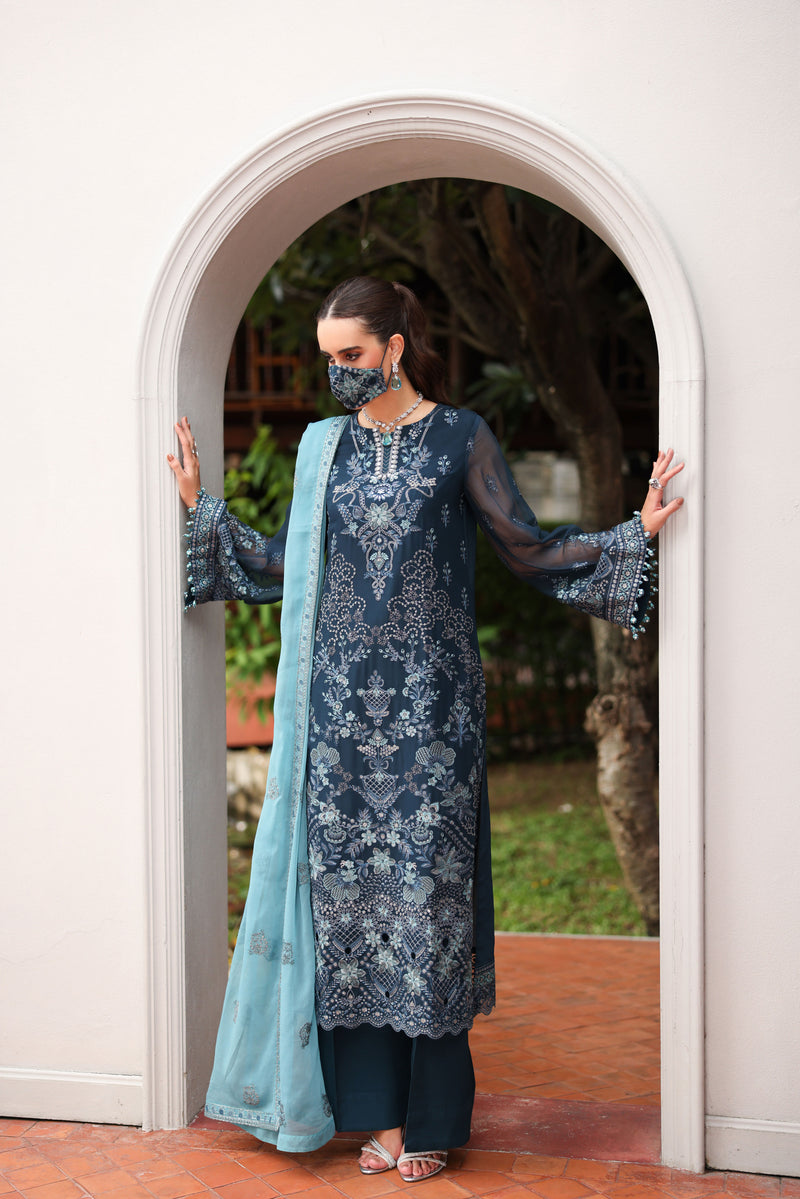 Flossie | Naayab Formals | K-108 - Ladies Clothes - Maria Faisal