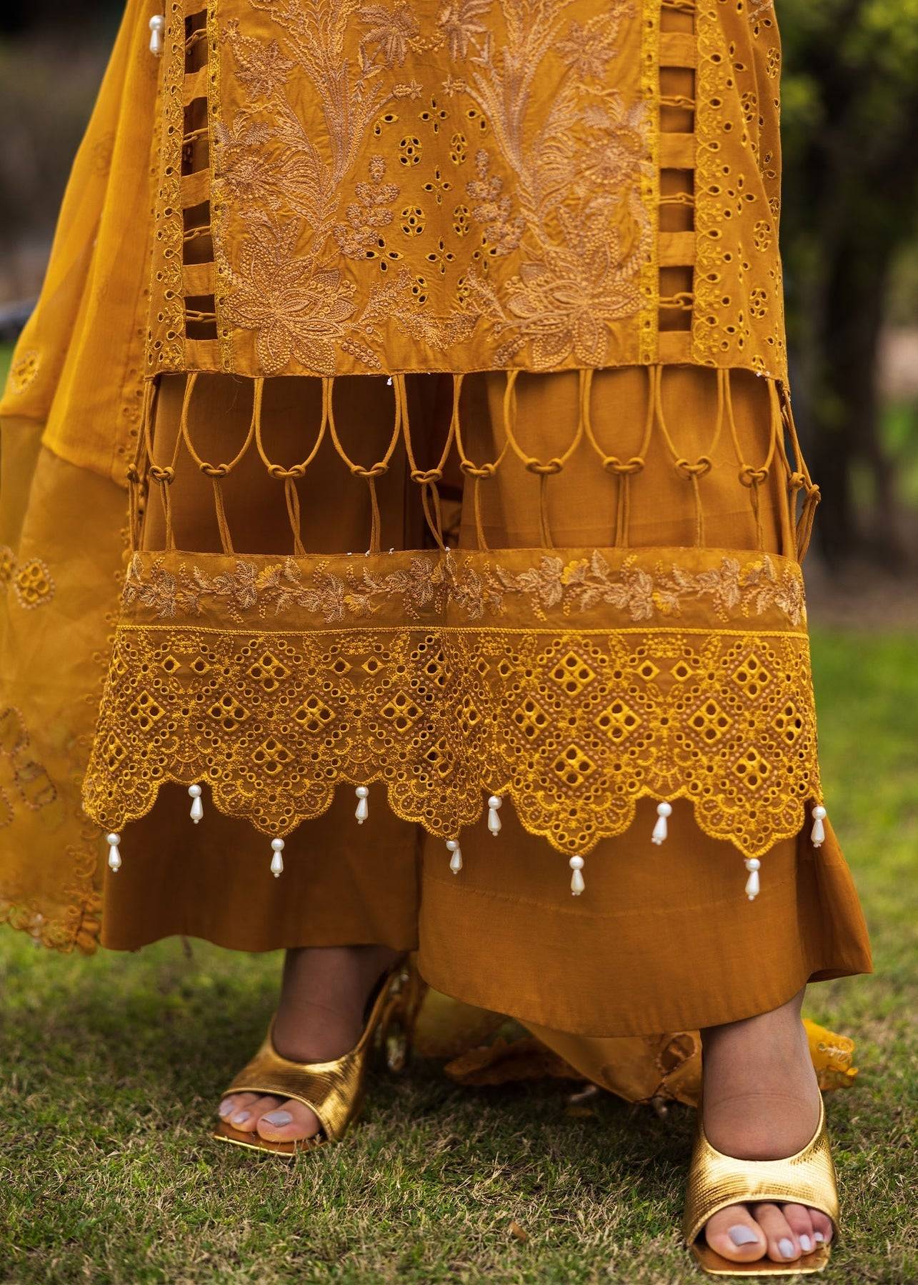 Paras by Pasha | Bloom and Beyond | Marigold Bloom by Maria Faisal - Registered Vendor of : Paras by Pasha - type : Ladies Clothes - 100% original wedding dresses