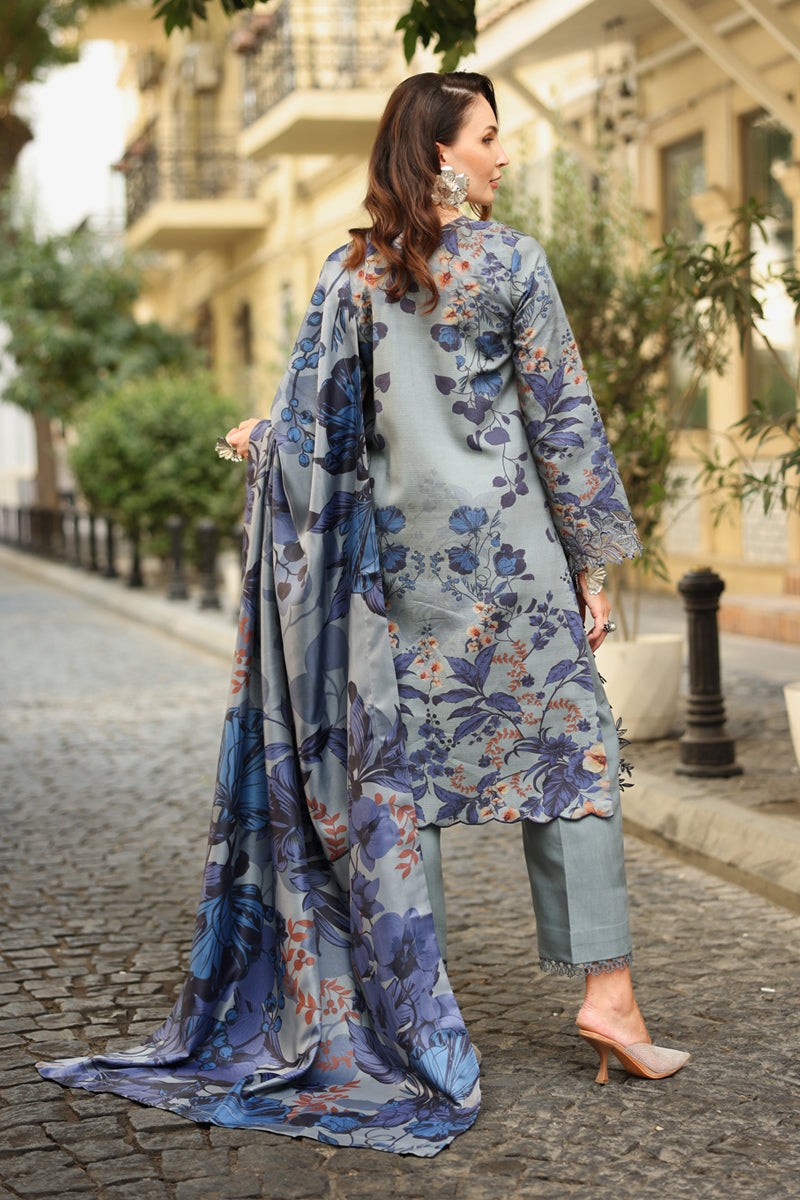 Rangrasiya | Lifestyle Winter Edit 25 | Audrey - Casual Dress - available at Maria Faisal in UK and USA.