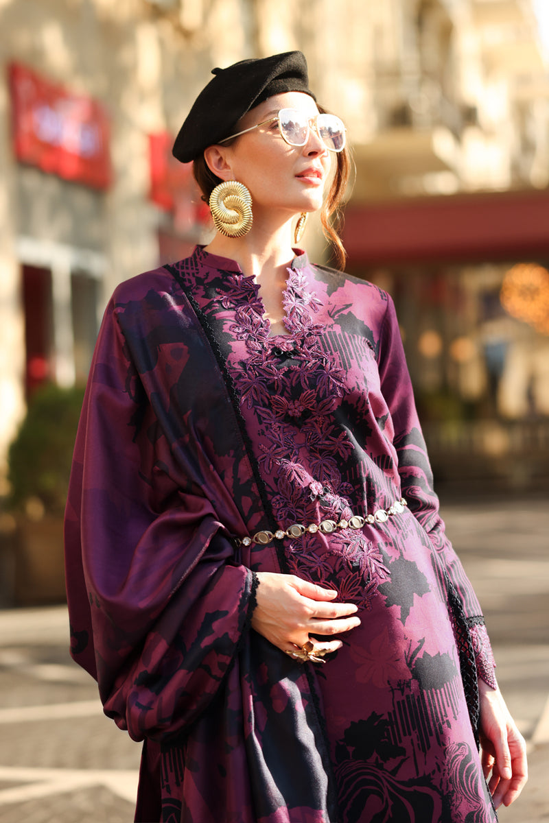 Rangrasiya | Lifestyle Winter Edit 25 | Freya - Casual Dress - available at Maria Faisal in UK and USA.