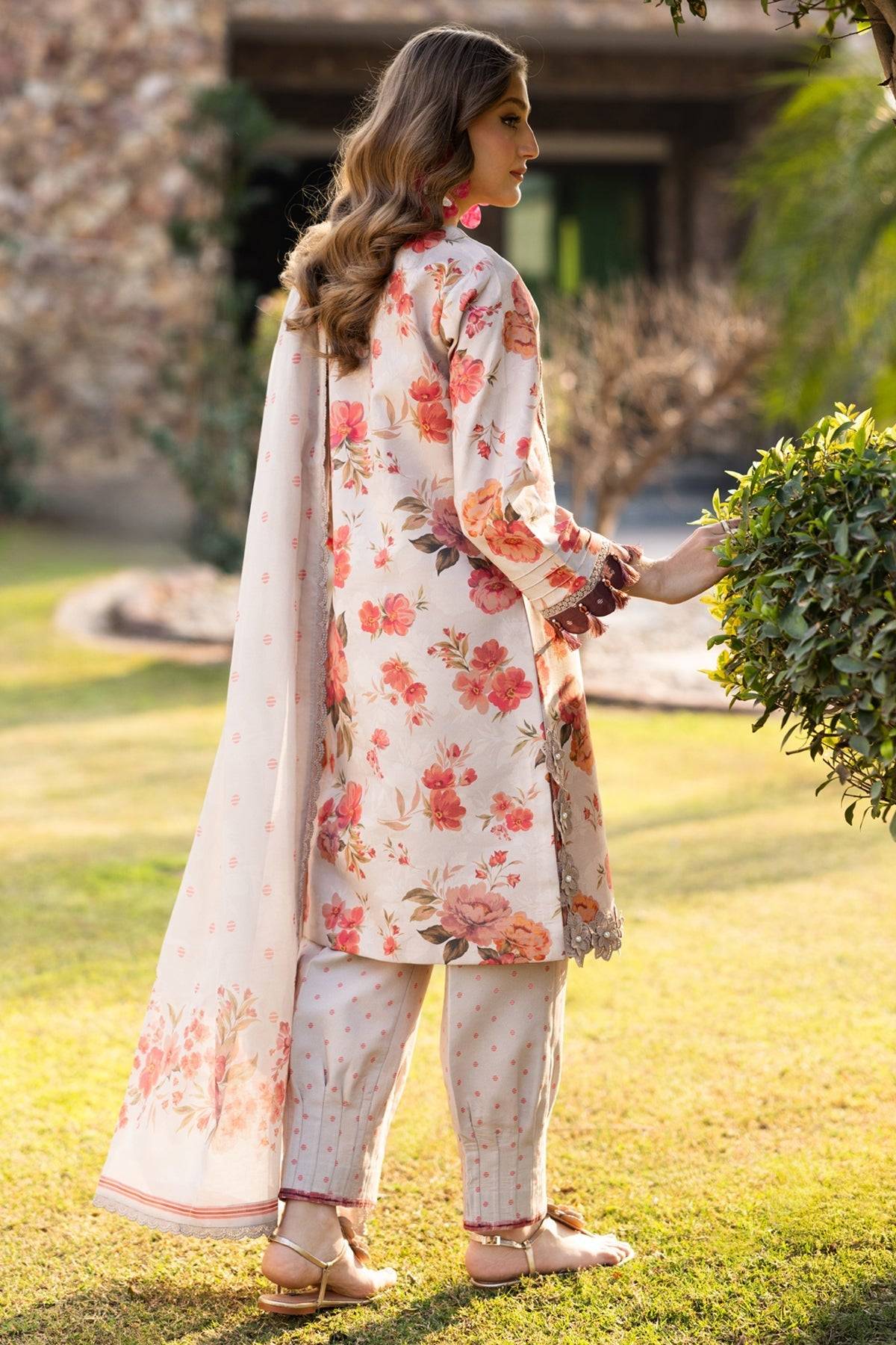 Alizeh | Sheen Lawn Prints 25 | AF-PL-6027-Sian by Maria Faisal - Registered Vendor of : Alizeh - type : Ladies Clothes - 100% original wedding dresses