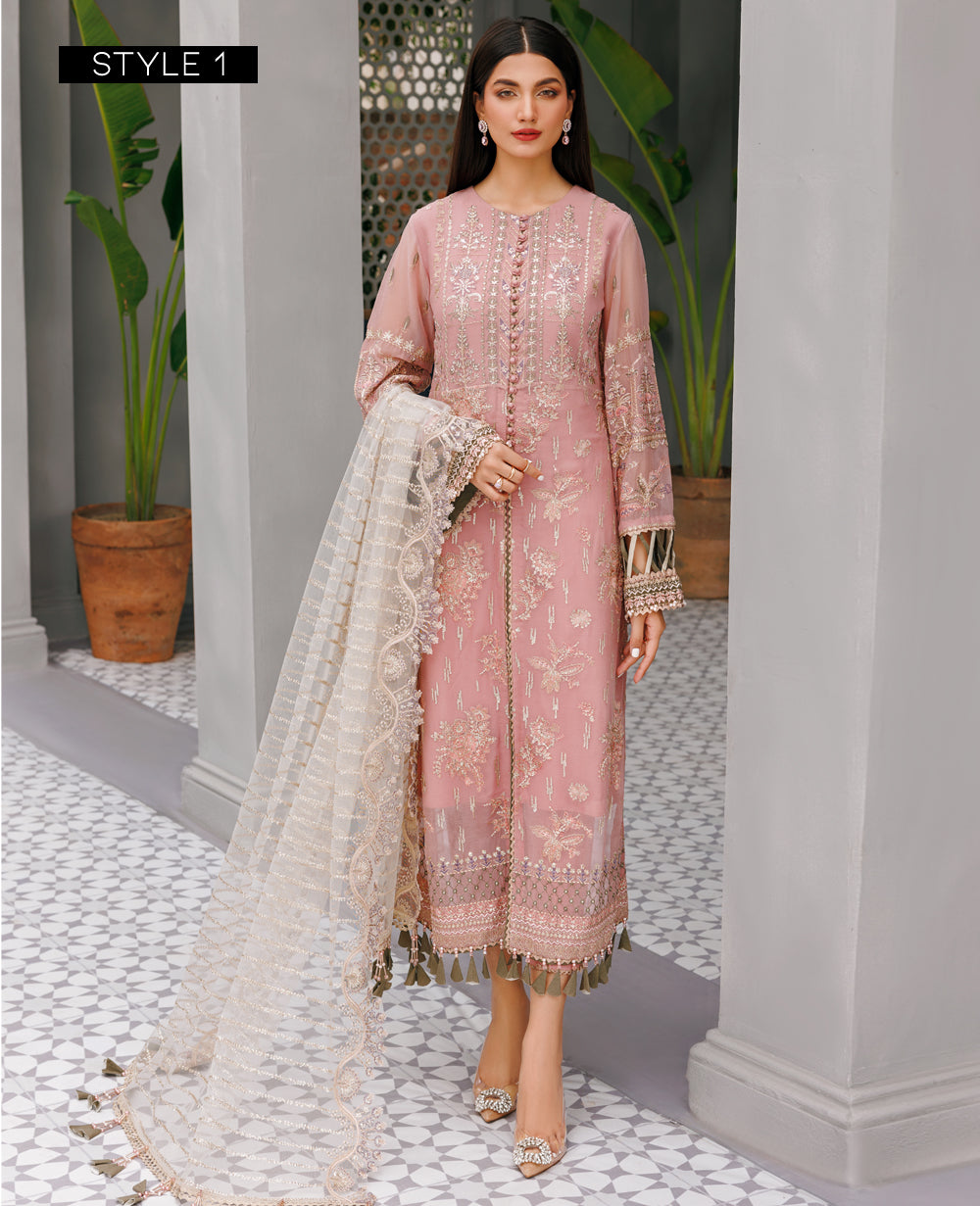 Xenia Formals | Raahi Luxury Formals | TAUPE - Wedding Dress - Maria Faisal