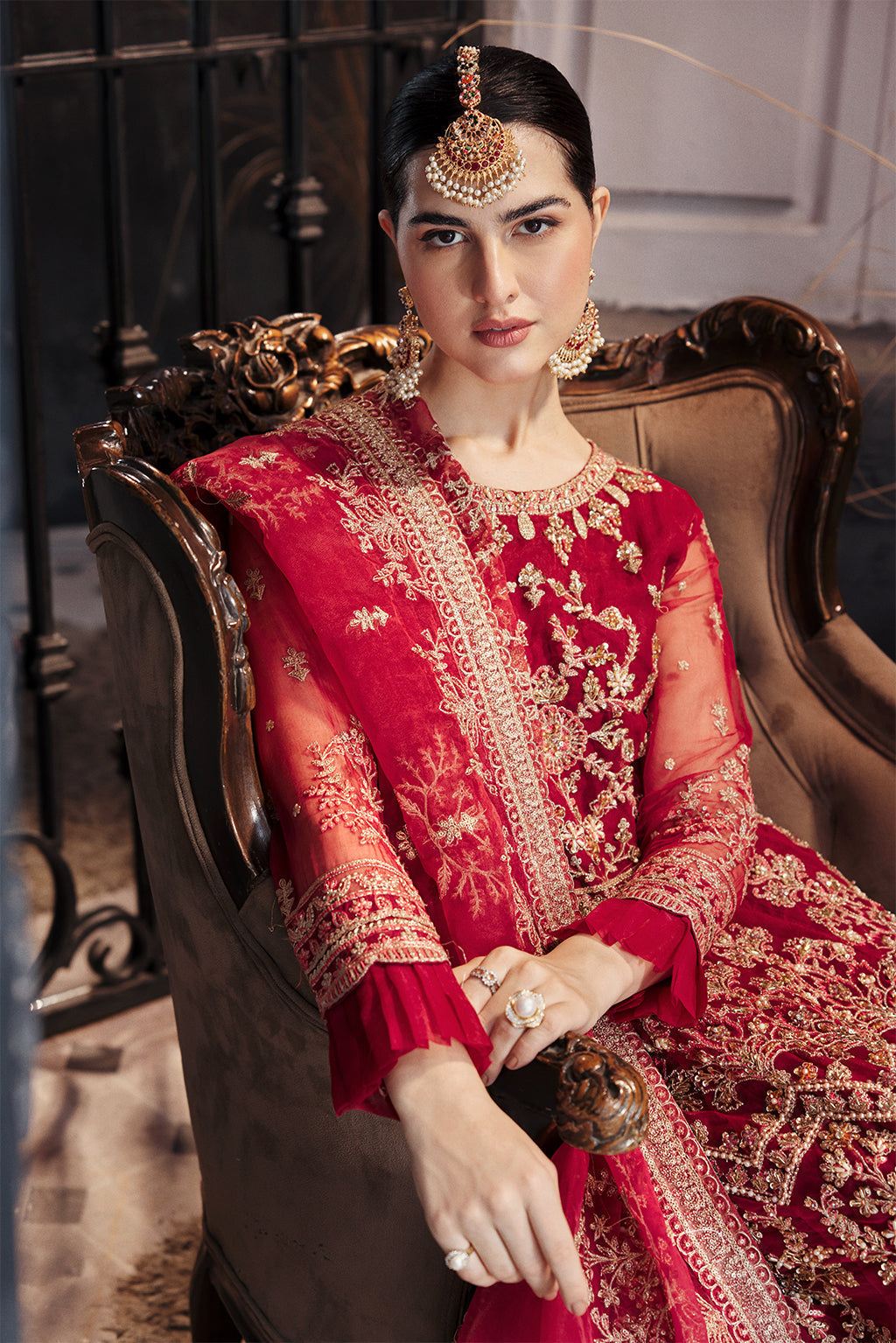Emaan Adeel | Nawabzadi Wedding Dresses | NW-01 - Wedding Dress - Maria Faisal