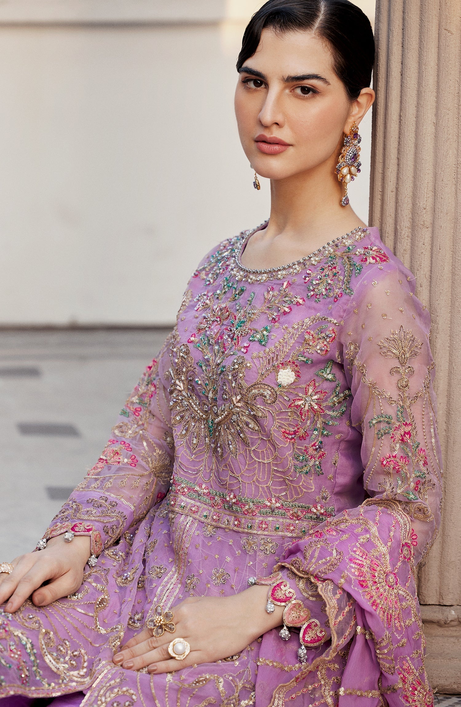 Emaan Adeel | Nawabzadi Wedding Dresses | GITI - Wedding Dress - Maria Faisal