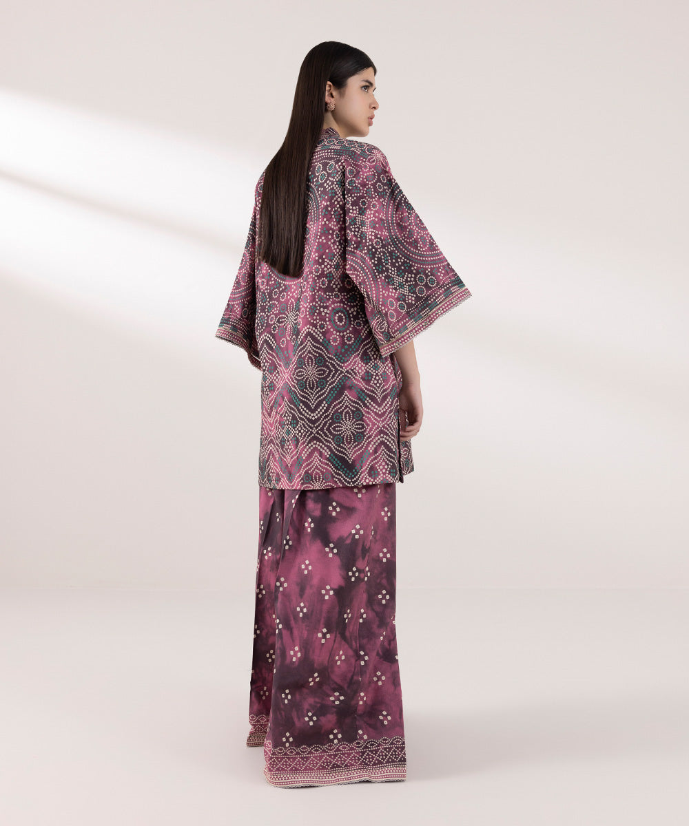 Sapphire | Intermix 2024 | Cambric Suit S-48 - Designer Dress with Intricate embroidery and embellishments. Shop elegent wedding dress at Maria Faisal.