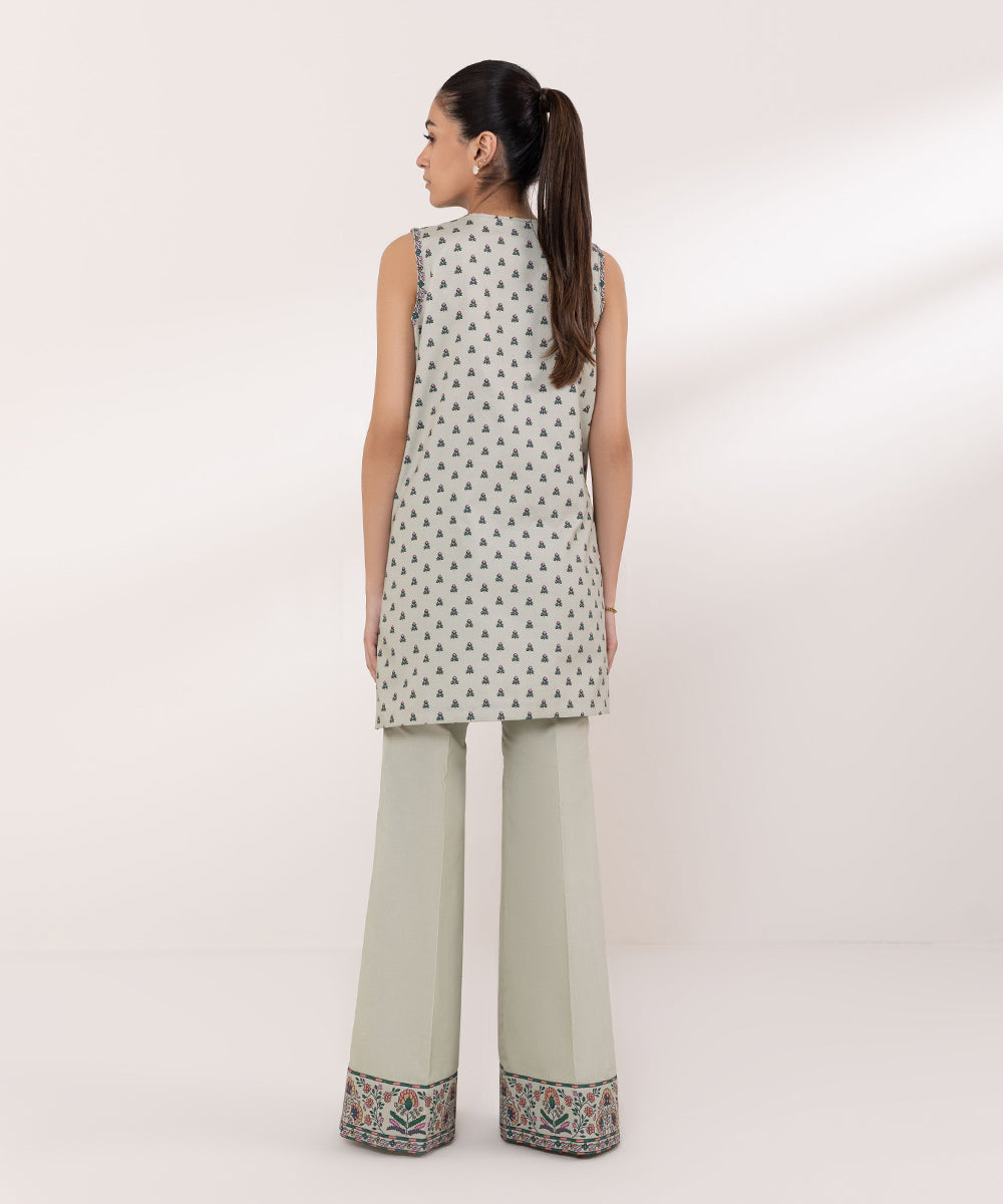 Sapphire | Intermix 2024 | Cambric Suit S-31 - Designer Dress with Intricate embroidery and embellishments. Shop elegent wedding dress at Maria Faisal.