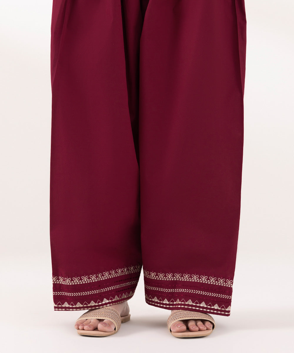 Sapphire | Intermix 2024 | Cambric Suit S-42 - Designer Dress with Intricate embroidery and embellishments. Shop elegent wedding dress at Maria Faisal.