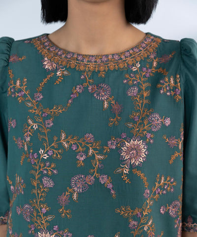 Sapphire | Eid Collection | S40 - Designer Dress with Intricate embroidery and embellishments. Shop elegent wedding dress at Maria Faisal.