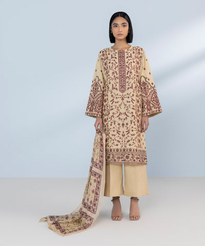 Sapphire | Eid Collection | S35 - Designer Dress with Intricate embroidery and embellishments. Shop elegent wedding dress at Maria Faisal.