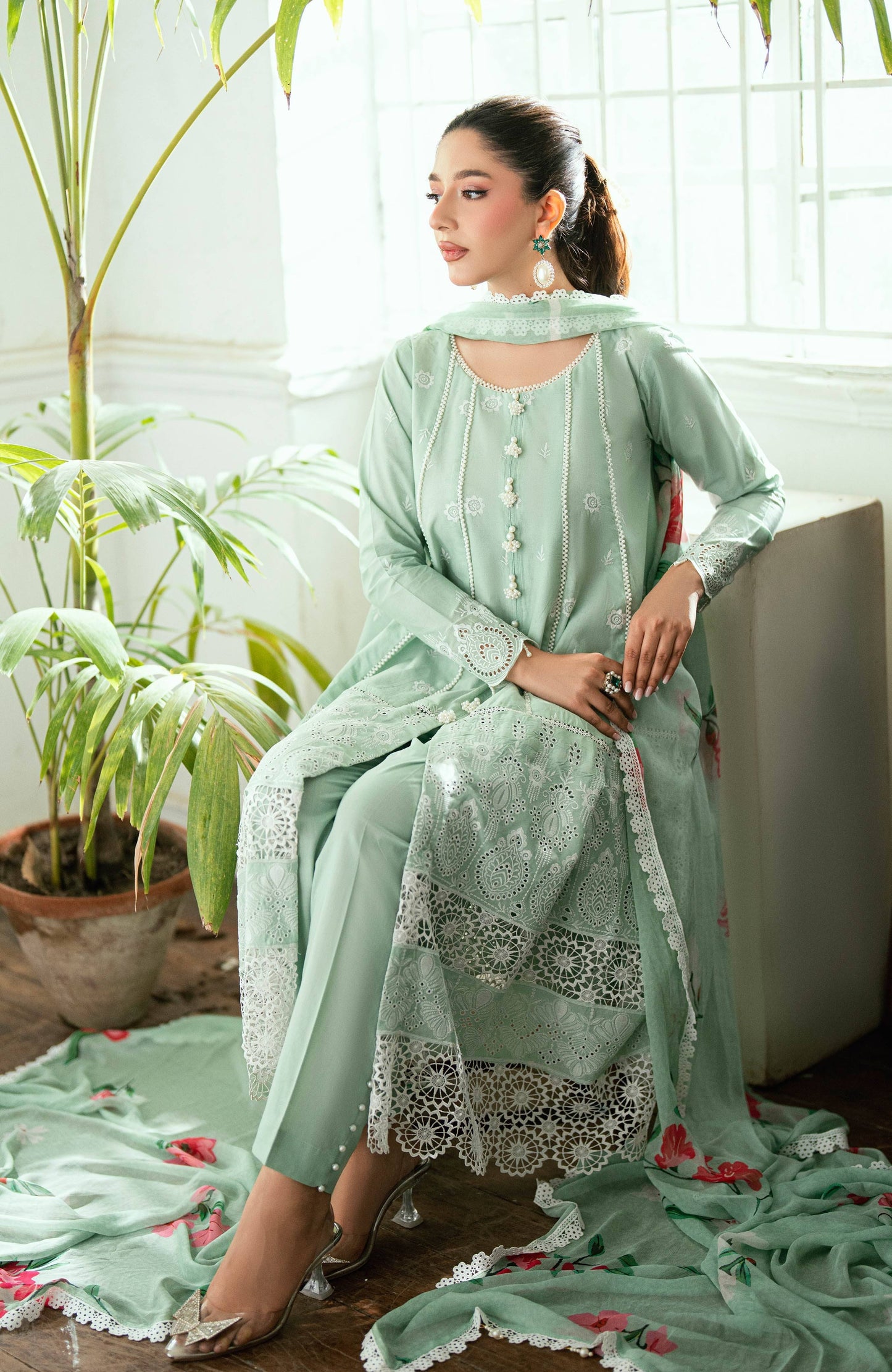 Al Zohaib | Laserkari Premium Edition 25 | LKP-25-01 by Maria Faisal - Registered Vendor of : Al Zohaib - type : Ladies Clothes - 100% original wedding dresses