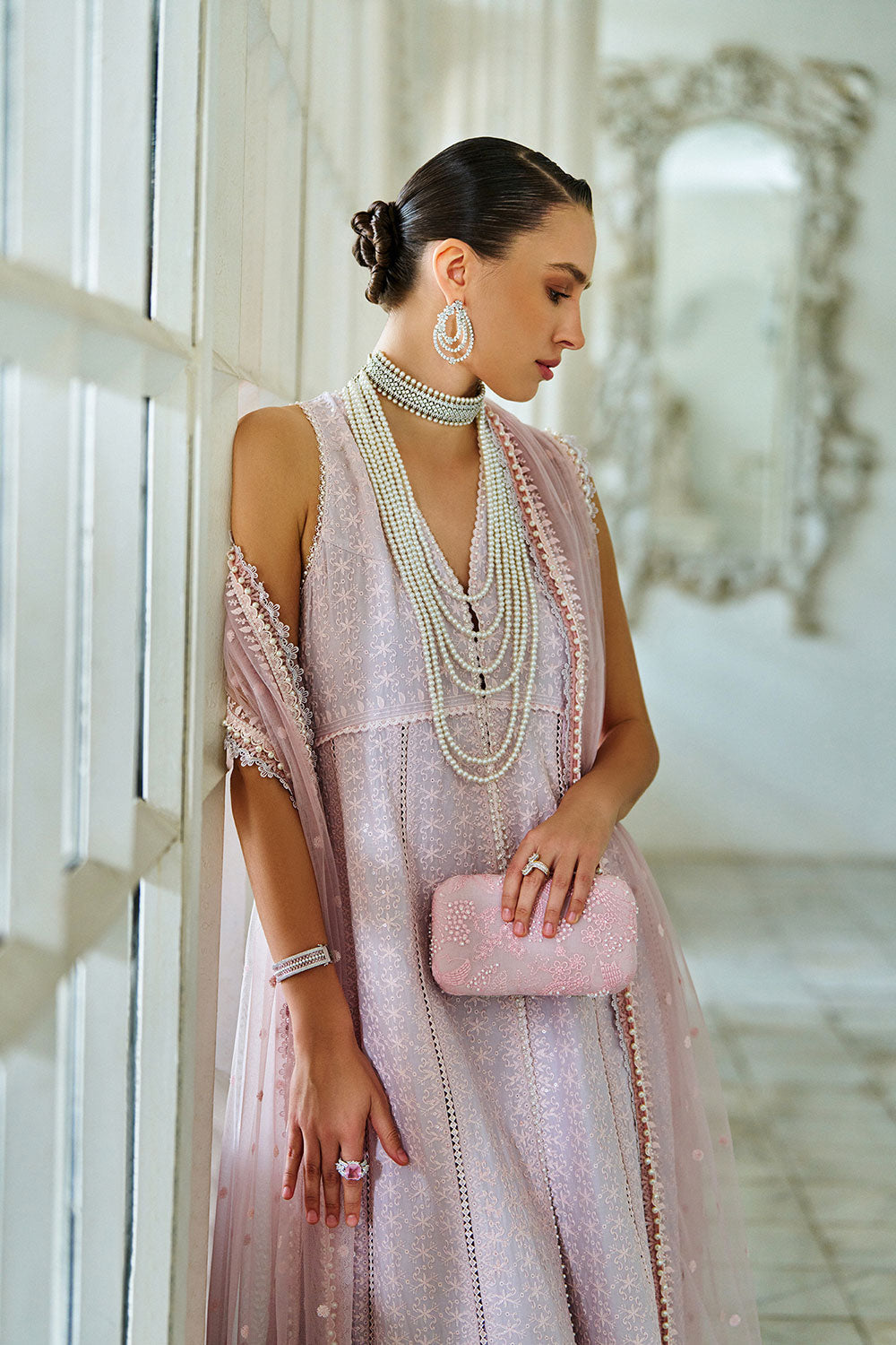 Sobia Nazir | Luxury Lawn Eid 26 | 1B - Luxury Dress - available at Maria Faisal in UK and USA.