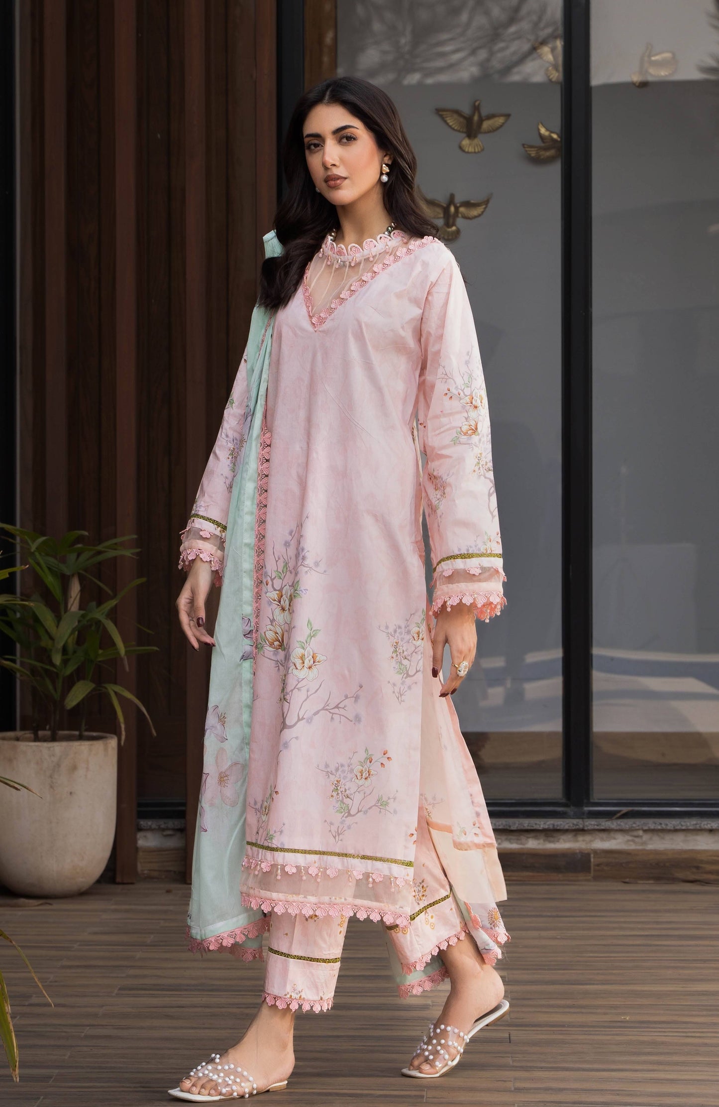 Alzohaib | Premium Prints 25 | AZP-25-10 by Maria Faisal - Registered Vendor of : Al Zohaib - type : Ladies Clothes - 100% original wedding dresses