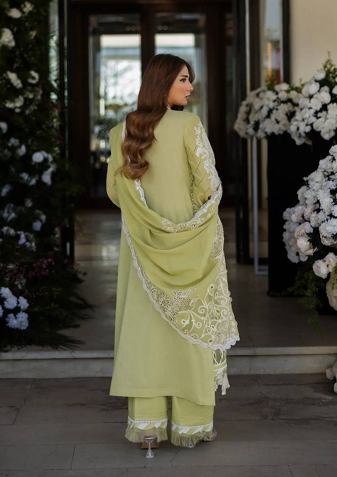 Kahf Premium | Luxury Lawn 25 | KLR-08 Amelia by Maria Faisal - Registered Vendor of : Kahf Premium - type : Ladies Clothes - 100% original wedding dresses