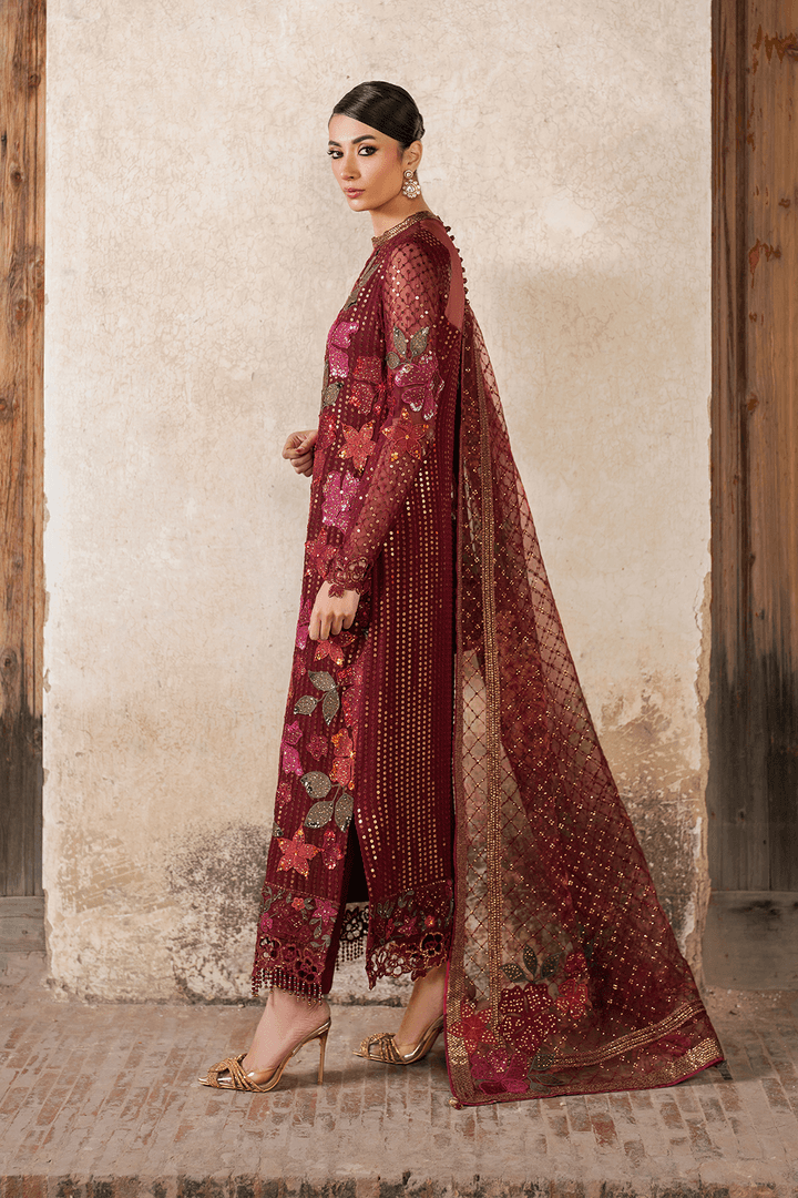 Iznik | Luxury Chiffon | ILC-05 by Maria Faisal - Registered Vendor of : Iznik - type : Ladies Clothes - 100% original wedding dresses