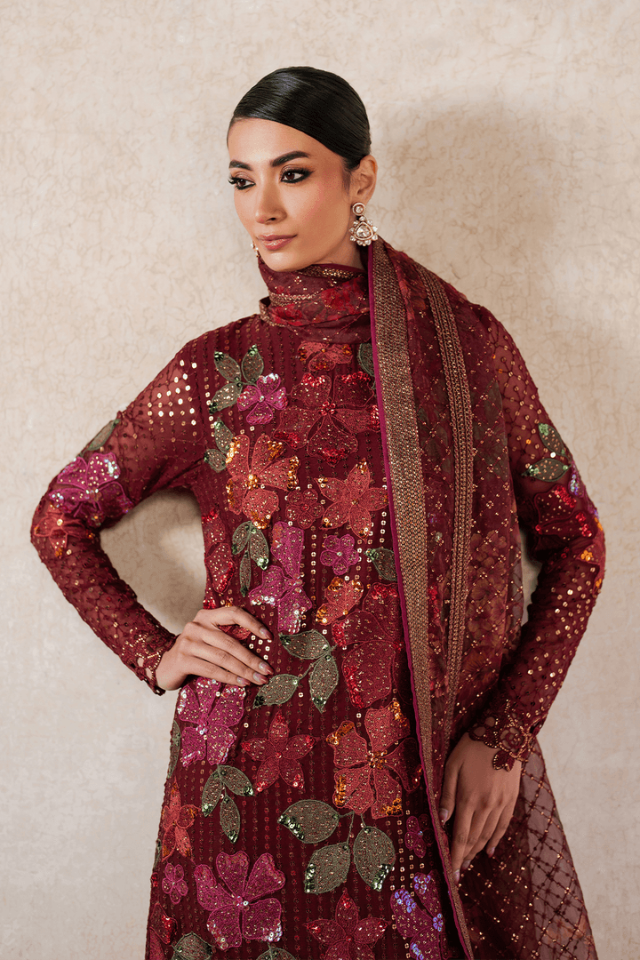 Iznik | Luxury Chiffon | ILC-05 by Maria Faisal - Registered Vendor of : Iznik - type : Ladies Clothes - 100% original wedding dresses