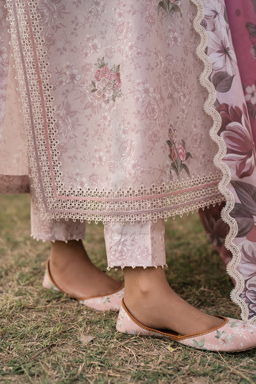 Baroque | Luxury Pret 24 | LAWN UF-604 - Designer Dress with Intricate embroidery and embellishments. Shop elegent wedding dress at Maria Faisal.