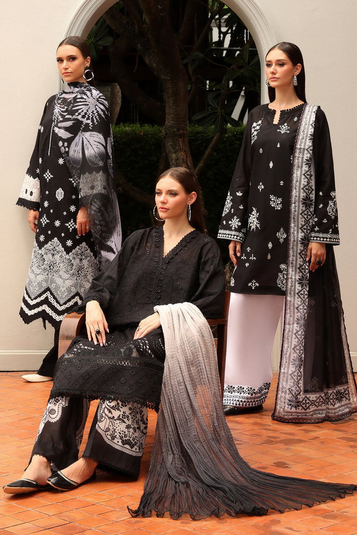 Baroque | Luxury Pret Summer | UF-4194 - Luxury Dress - available at Maria Faisal in UK and USA.