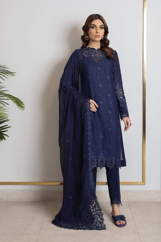 Iznik | Lawnkari 24 | UE-146 NEATSCAPE - Ladies Clothes - Maria Faisal