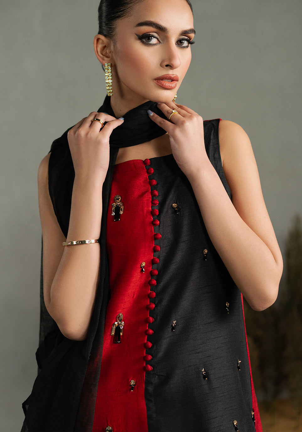 Zarqash | Silk Edit | ZQS 023 CRIMSYN - Ladies Clothes