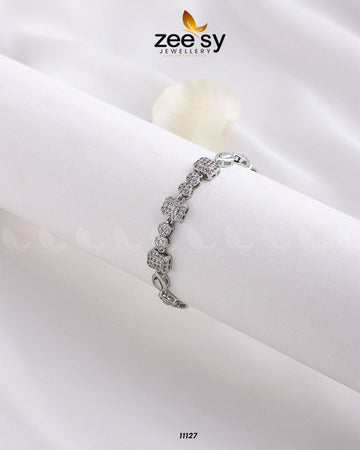 Bliss Bracelets - Designer Dress with Intricate embroidery and embellishments. Shop elegent wedding dress at Maria Faisal.