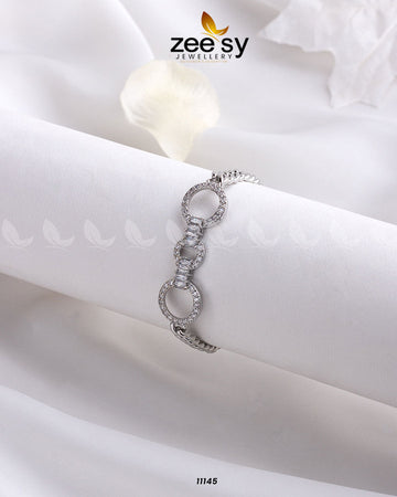 Cascade Bracelets - Designer Dress with Intricate embroidery and embellishments. Shop elegent wedding dress at Maria Faisal.