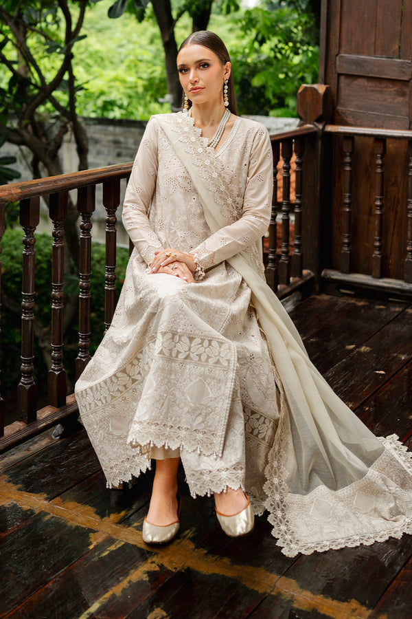 Baroque | Luxury Pret Summer | UF-4266 - Luxury Dress - available at Maria Faisal in UK and USA.