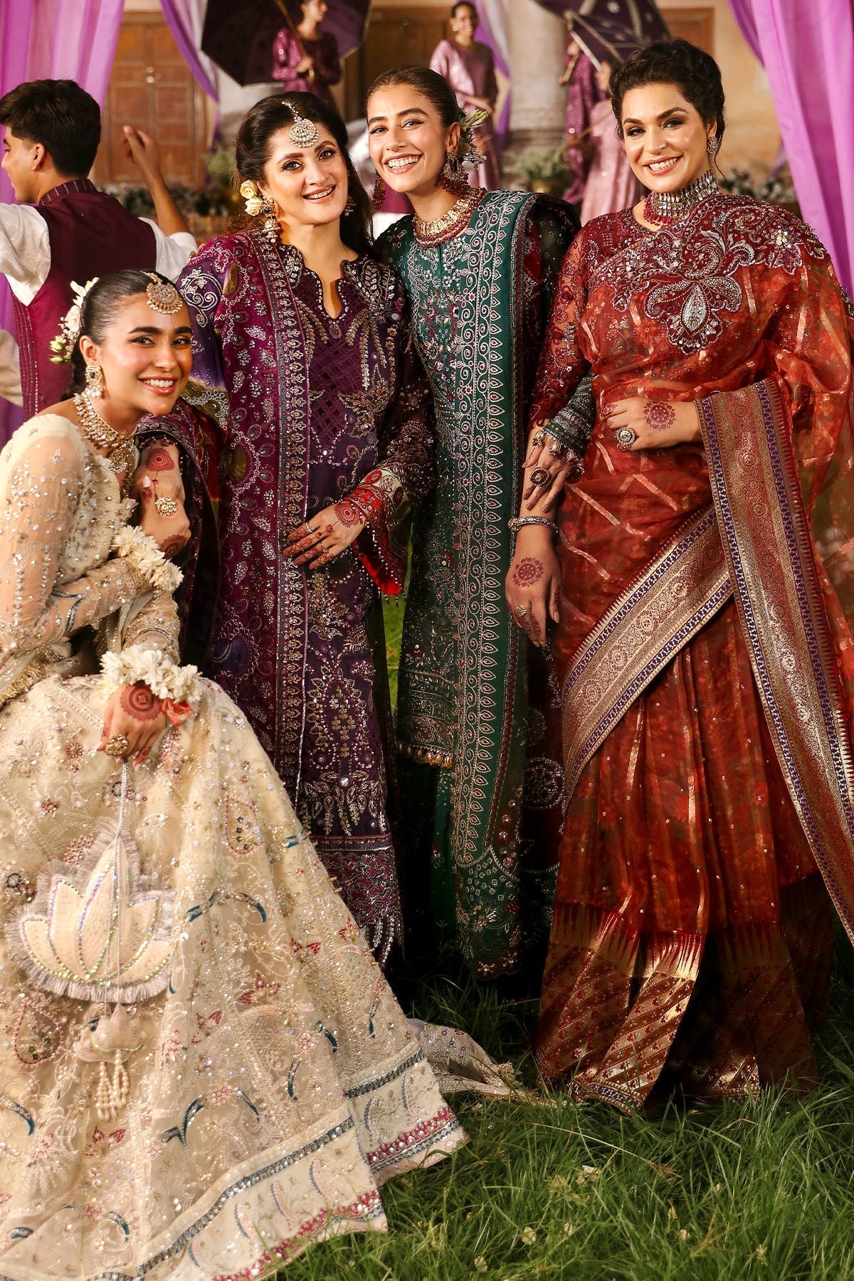 Nureh | Jhoomro Wedding Formals | NL-71 GEHNA - Wedding Dress - Maria Faisal