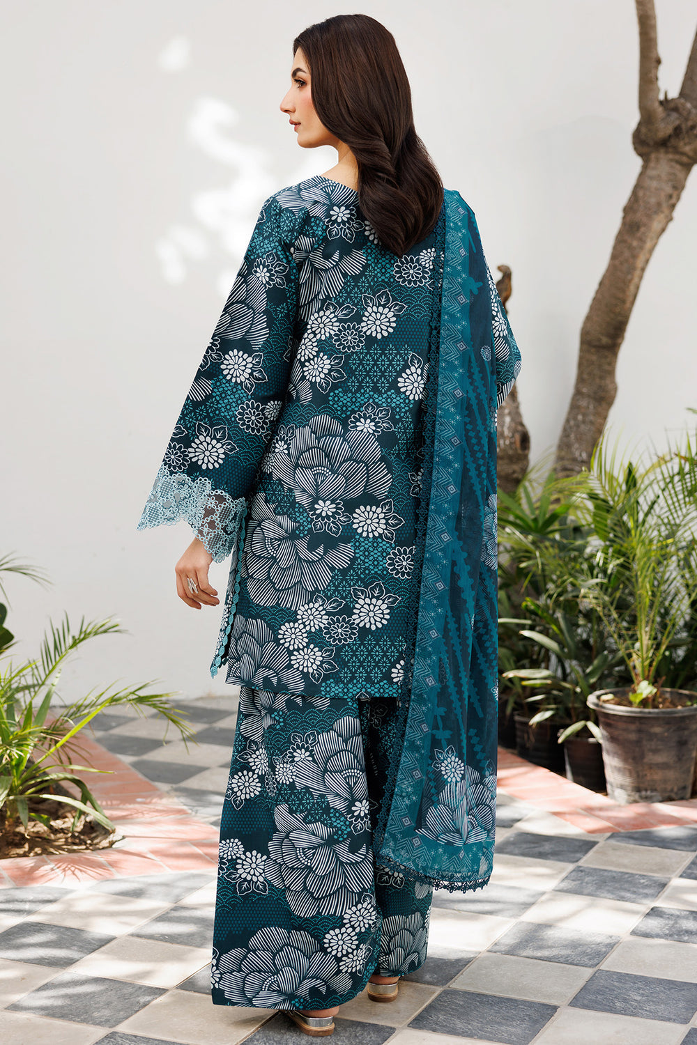 Farasha | Printed Essentials | Twilight Dew - Ladies Clothes - Maria Faisal